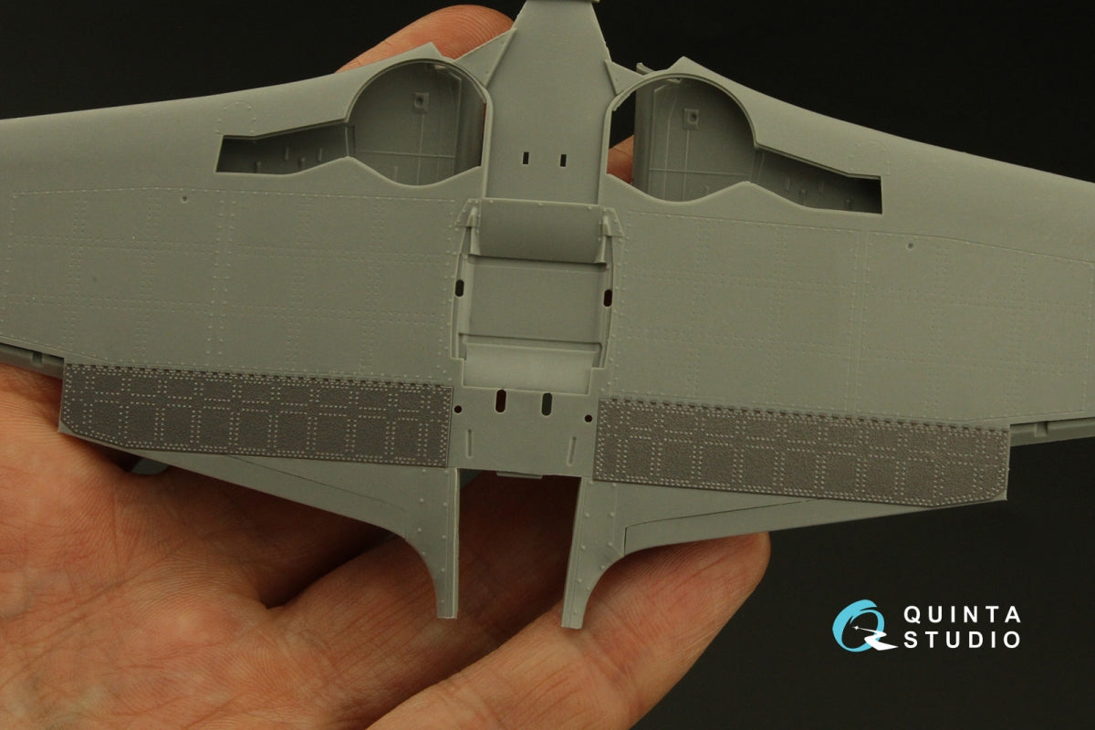 Quinta Studio QP48031 Yak-9T Flaps and panels (Zvezda) 1/48 – image 6