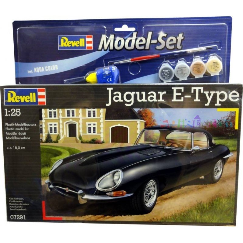 Revell 67291 Coffret de maquette Jaguar Type E (1/24)