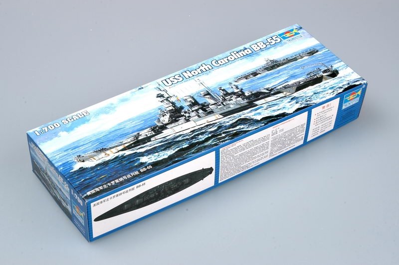 Trumpeter 05734 USS North Carolina BB-55 1/700 – zdjęcie 2