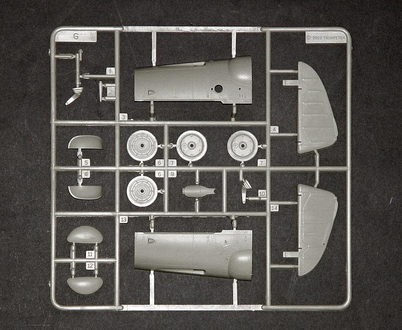 Trumpeter 02407 Messerschmitt Bf109 G-6 early version 1/24 – zdjęcie 6