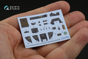 Quinta Studio QD48190 Tempest Mk.II 3D-Printed &amp;amp; coloured Interior on decal paper (Eduard) 1/48 – zdjęcie 9
