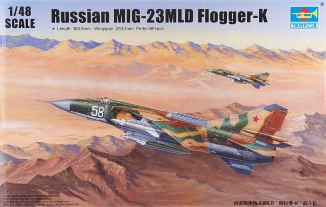 Trumpeter 02856 Russian MIG-23MLD Flogger-K 1/48