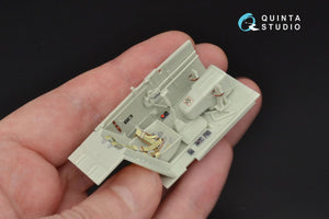Quinta Studio QD32029 Bf 109G-6 3D-Printed &amp;amp; colored Interior on decal paper (for Revell kit) 1/32 – image 9