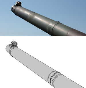 Master GM-35-060 K2 Black Panther - Hyundai WIA CN08 120mm 55cal gun barrel (for Academy model) 1/35 – image 27
