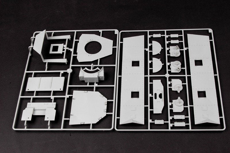 Trumpeter 00219 German Panzerlok BR57 Armoured Locomotive 1/35 – zdjęcie 4