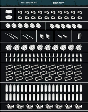 Flyhawk FH350125 USS Alabama BB-60 (for Trumpeter 05307) 1/350 – image 4