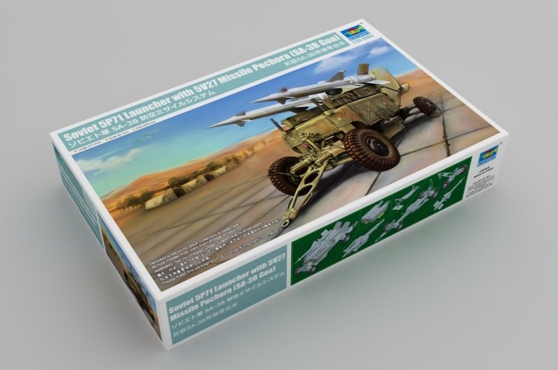 Trumpeter 02354 Soviet 5P71 Launcher with 5V27 Missile Pechora (SA-3B Goa) 1/35 – zdjęcie 2