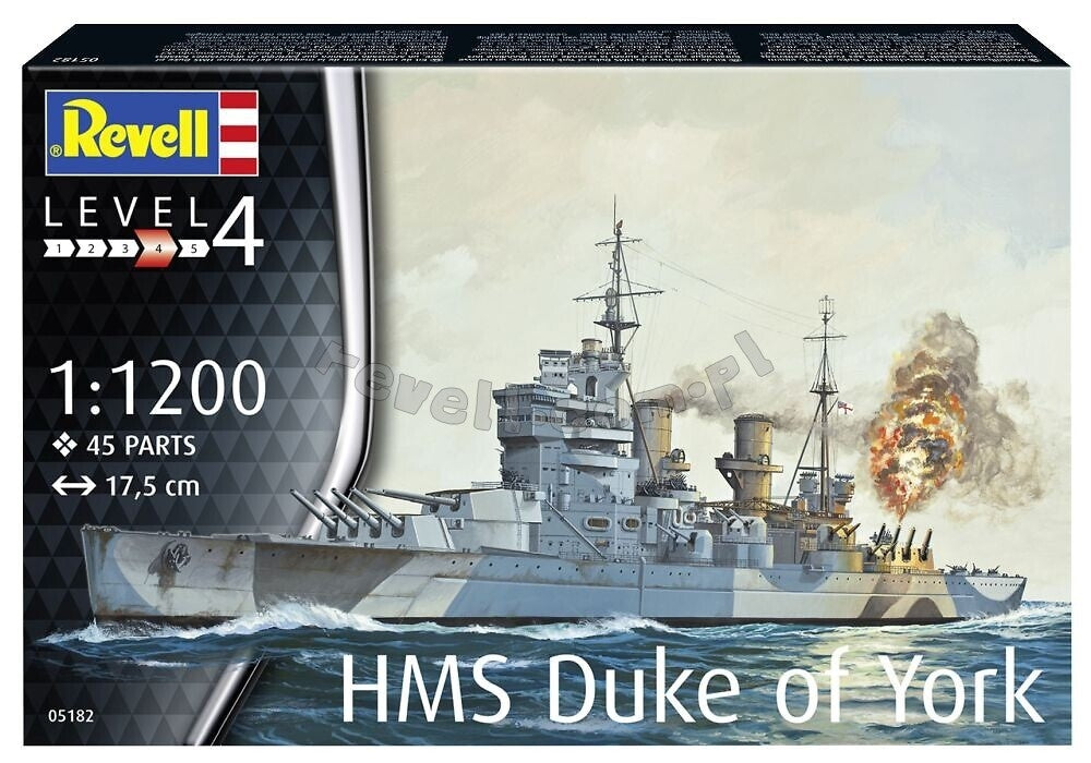 Revell 05182 HMS Duke of York 1/1200 – image 2