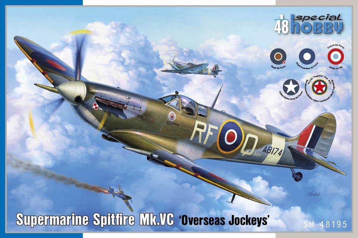 Special Hobby 48195 Supermarine Spitfire Mk. VC « Jockeys d'outre-mer » 1/48