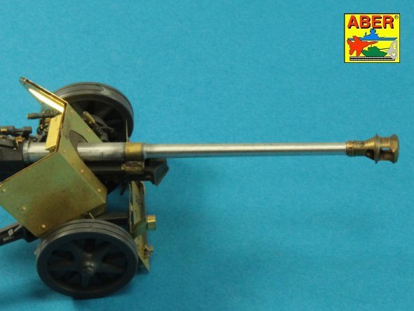 Aber 35L-045N German 75mm Barrel for Pak40 - middle model 1/35 – image 10