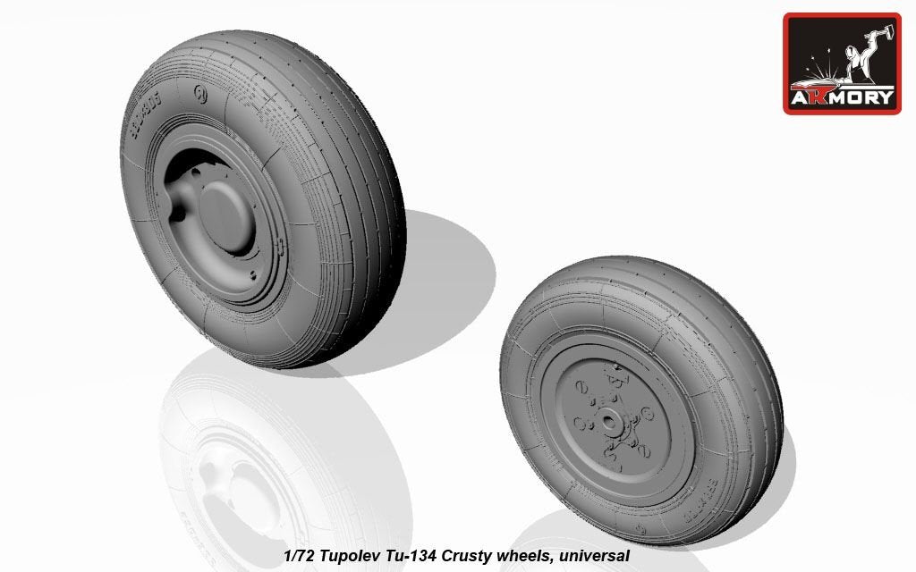 Armory Models AW72042 Tupolev Tu-134 Crusty wheels 1/72 – zdjęcie 7