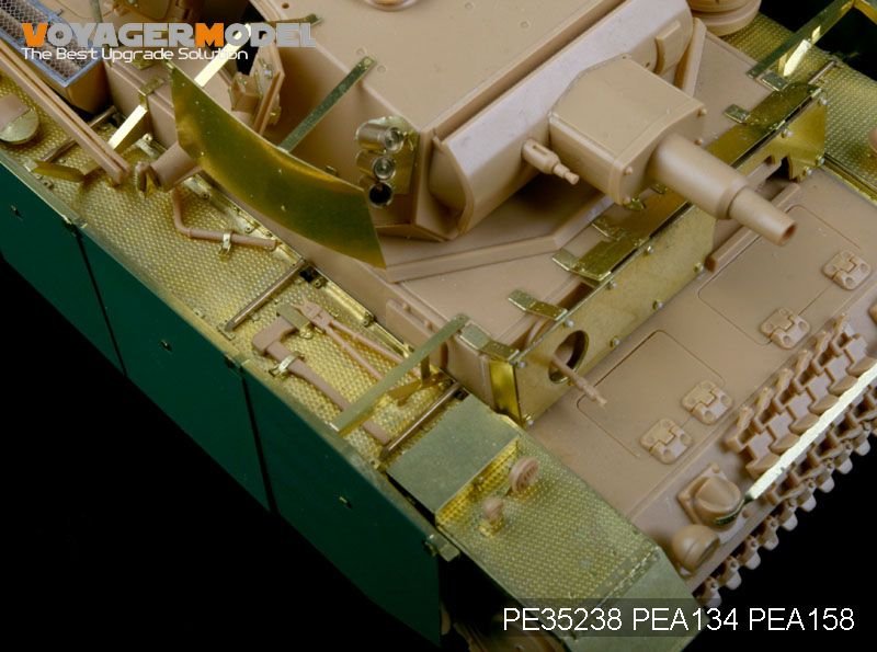 Voyager Model PE35238 WWII German Pz.Kpfw.III Ausf.N for TAMIYA 35290 1/35 – zdjęcie 5