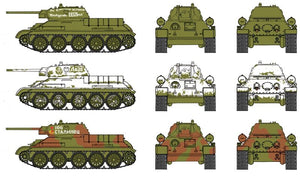 Italeri 7523 T34/76 m42 FAST ASSEMBLY 1/72 – zdjęcie 2