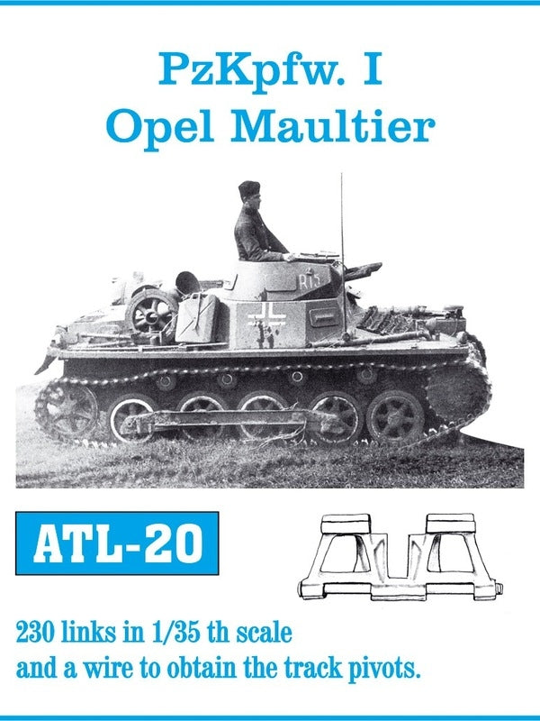 Friulmodel ATL-020 PzKpfw. I Opel Maultier 1/35