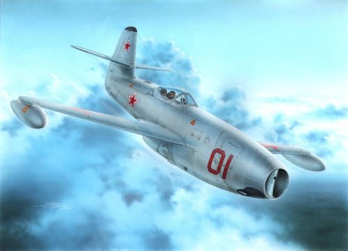 Special Hobby 72248 Yakovlev Yak-23 Red &amp; White Stars (1/72)