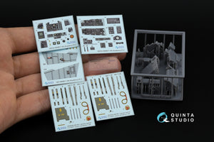 Quinta Studio QD+48486 F-4N Phantom II 3D-Printed &amp;amp; coloured Interior on decal paper (Academy) (with 3D-printed resin parts) 1/48 – zdjęcie 2
