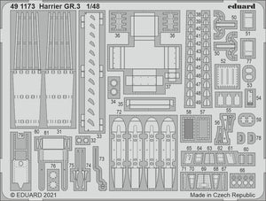 Eduard 491173 Harrier GR.3 KINETIC 1/48 – zdjęcie 2