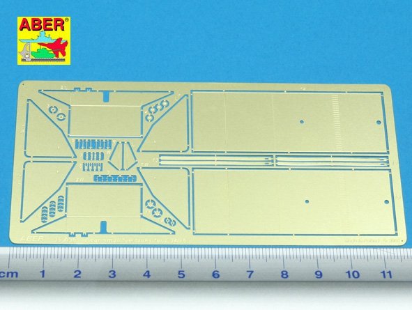 Aber 35A096 Rear small fuel tanks for T-34/76 1/35 – zdjęcie 2
