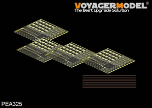 Voyager Model PEA325 WWI French Renault FT-17 Track Links (For MENG TS-008) 1/35 – zdjęcie 2
