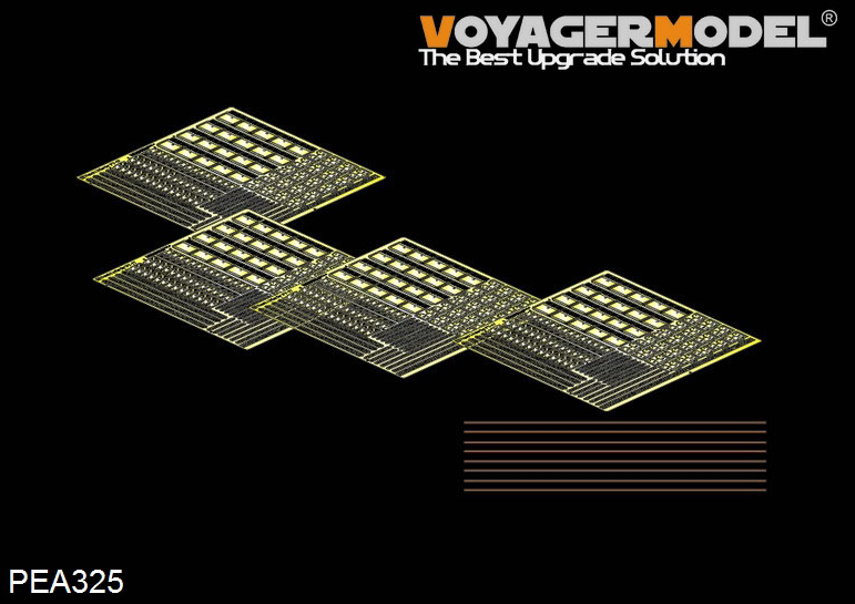 Voyager Model PEA325 WWI French Renault FT-17 Track Links (For MENG TS-008) 1/35 – zdjęcie 2