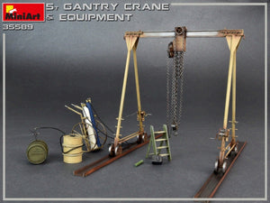 MiniArt 35589 5 TON GANTRY CRANE &amp;amp; EQUIPMENT 1/35 – image 5
