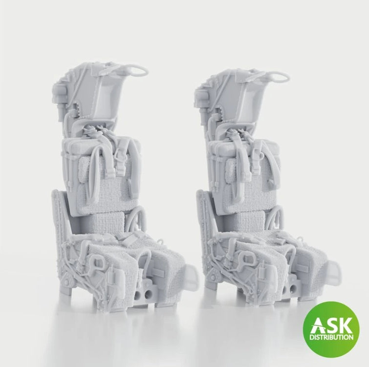 Art Scale Kit A32033 GRU-7A Ejection Seats for F-14A/B Late - with Seat Belts (2 pcs) rec. for Trumpeter 1/32