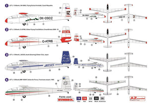 AZmodel AZ4873 LET L-13 Blanik Aeroclub Pt.3 1/48 – zdjęcie 2