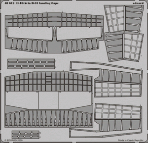 Eduard 48612 Il-10/Avia B-33 landing flaps SPECIAL HOBBY 1/48
