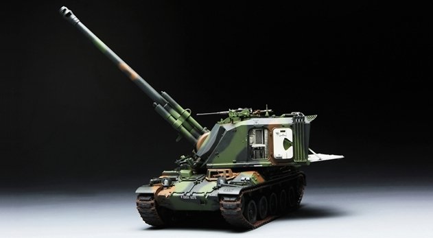 Meng Model TS-004 French AUF1 155mm Self-propelled Howitzer 1/35 – zdjęcie 8