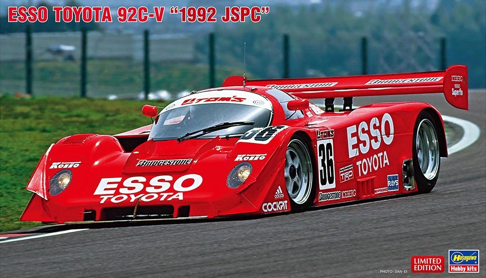 Hasegawa 20640 Esso Toyota 92C-V “1992 JSPC” 1/24