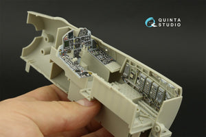 Quinta Studio QD32157 F-15C Late/F-15J late 3D-Printed &amp;amp; colored Interior on decal paper (Tamiya) 1/32 – image 10