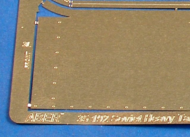 Aber 35192 Russian heavy tank KV-1, KV-2 - vol. 2 - additional set - fenders, early model 1/35 – zdjęcie 2