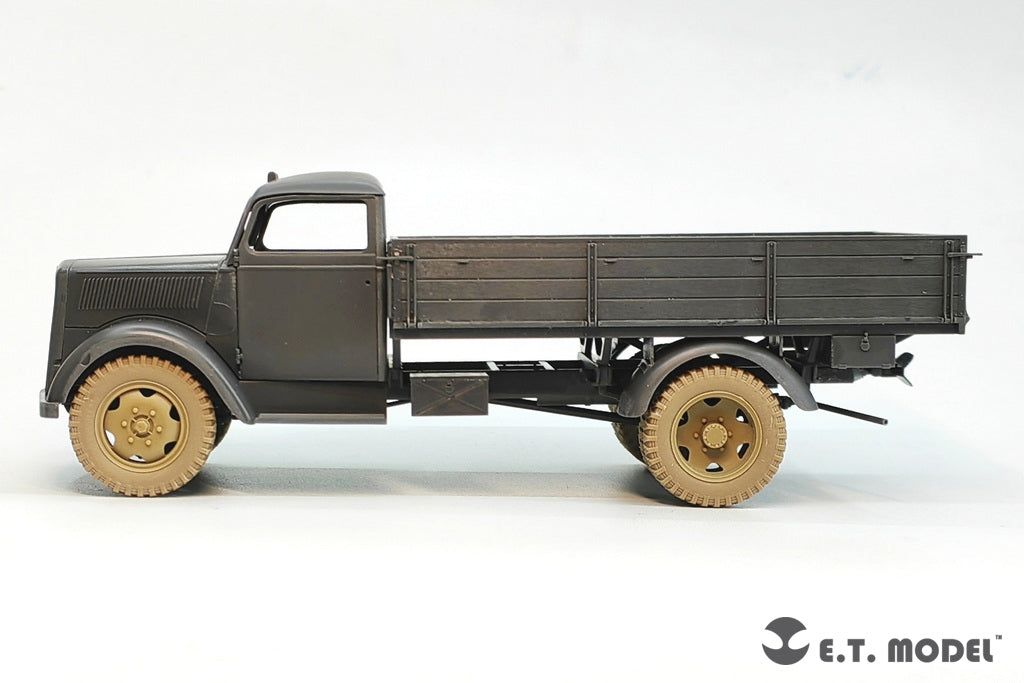 E.T. Model P35-169 WWII German 3t 4x2 Cargo Truck Sagged Wheels 1/35 – zdjęcie 8
