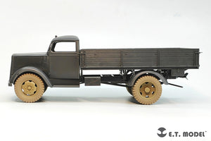 E.T. Model P35-169 WWII German 3t 4x2 Cargo Truck Sagged Wheels 1/35 – zdjęcie 8