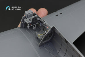 Quinta Studio QD32132 P-40B 3D-Printed &amp;amp; coloured Interior on decal paper (GWH) 1/32 – zdjęcie 8
