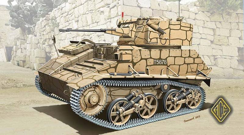 ACE 72292 British Light Tank Mark VIC 1/72