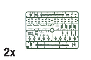 Italeri 6751 Semovente M43 da 105/25 Bassotto 1/35 – zdjęcie 12