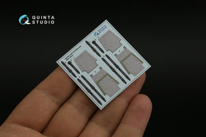 Quinta Studio QR35013 H-60 Family folding seats (KittyHawk), 2 pcs 1/35 – zdjęcie 3