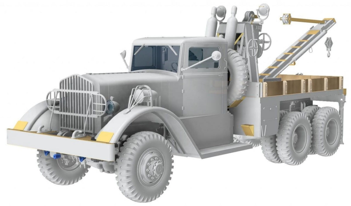 Thunder Model 35009 US Heavy Wrecker Ward LaFrance M1000, series 1 1/35 – zdjęcie 6