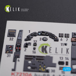 KELIK K72106 Ju-88 A-1 interior 3D decals for Revell kit 1/72 – Bild 5