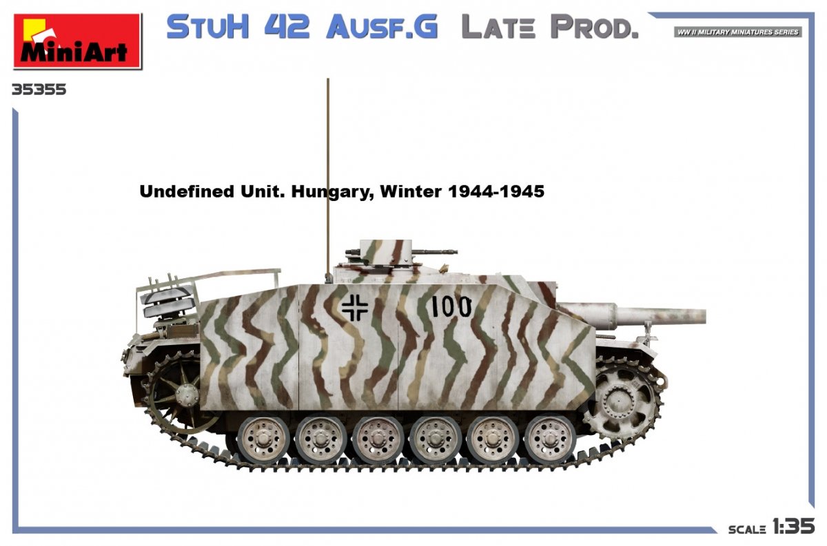 MiniArt 35355 StuH 42 Ausf. G LATE PROD 1/35 – Bild 9