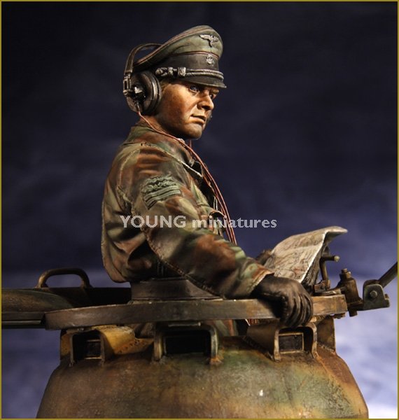 Young Miniatures YM1826 Max Wünsche Western Front 1944 1/10 – zdjęcie 2