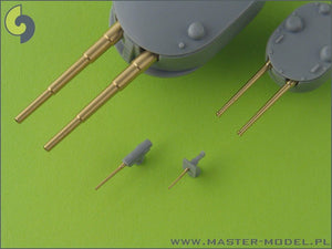 Master SM-350-059 Russian battleship Borodino armament - 305mm (4pcs), 152mm (12pcs), 75mm (20pcs), 47mm (20pcs) – zdjęcie 3