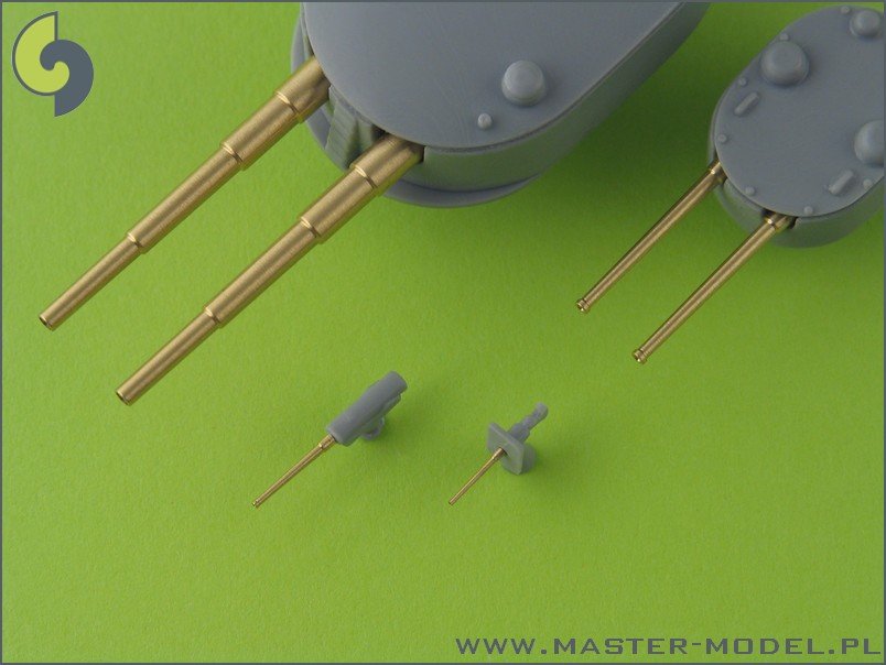 Master SM-350-059 Russian battleship Borodino armament - 305mm (4pcs), 152mm (12pcs), 75mm (20pcs), 47mm (20pcs) – zdjęcie 3