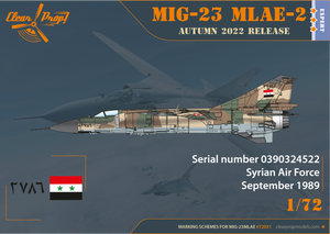 Clear Prop! CP72031 MiG-23MLAE-2 Flogger-G EXPERT KIT 1/72 – image 8