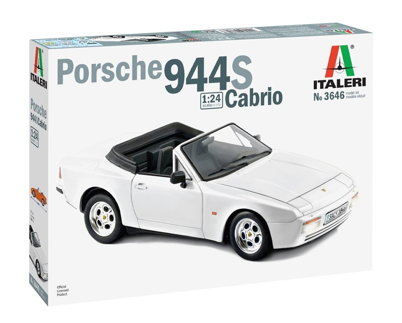 Italeri 3646 PORSCHE 944 S Cabrio 1/24