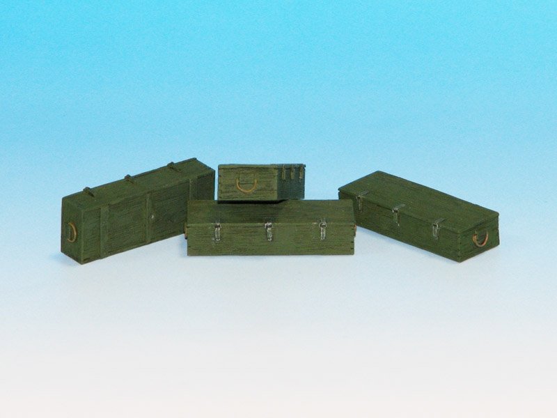 Eureka XXL E-017 Wooden Ammo Boxes for 12.8 cm Pak 44/Kw.K. 1/35 – image 3