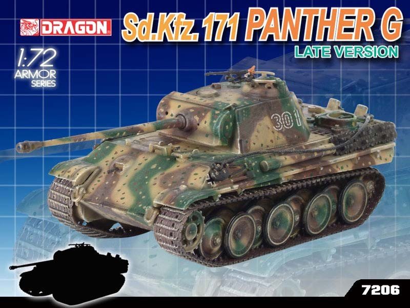 Dragon 7206 Panther G Late 1/72 – zdjęcie 7