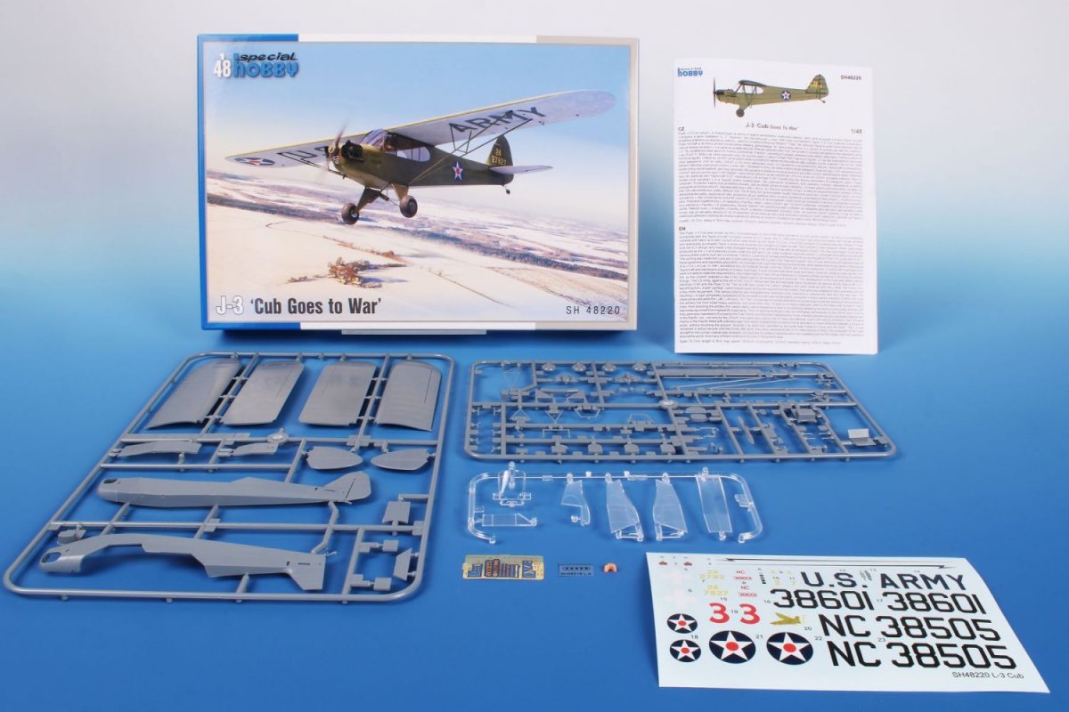 Special Hobby 48220 J-3 &amp;quot;Cub Goes To War&amp;quot; 1/48 – zdjęcie 6
