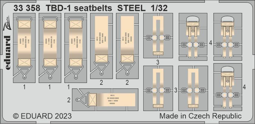Eduard BIG33157 TBD-1 TRUMPETER 1/32 – image 6